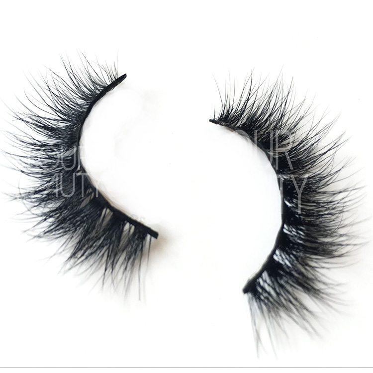 3D mink eyelashes with customized magnetic boxes China wholesale EA53